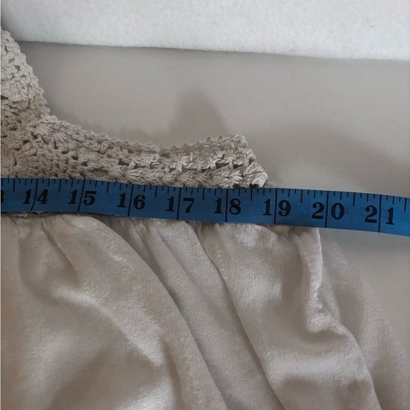 Rip Curl White Crochet Tank Top Small - Picture 6 of 6